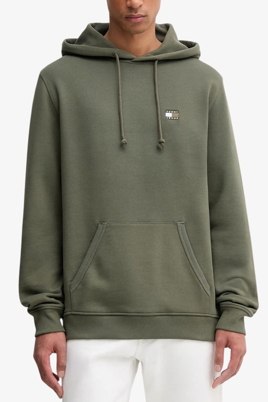  Felpa Con Cappuccio Patch Logo tommy jeans 