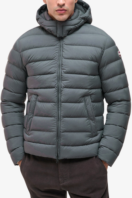  Piumino Full Zip Con Cappuccio Staccabile colmar 