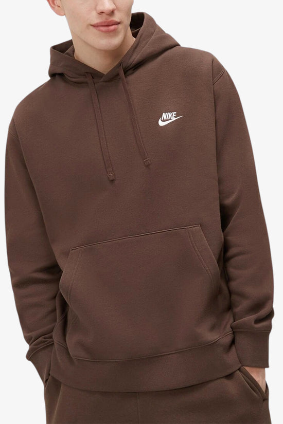 Nike felpa uomo marroni online