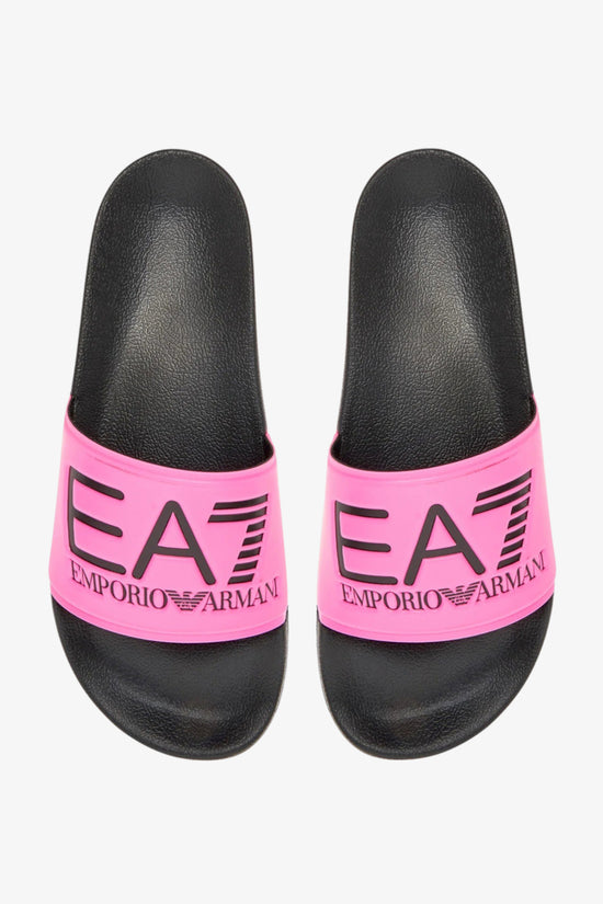  Ciabatte Con Fascia E Big Logo emporio armani ea7 