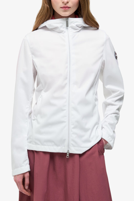  Giacca Full Zip Con Cappuccio In Softshell colmar 