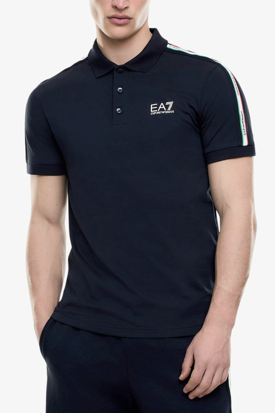  Polo Maniche Corte Bande Logo Italian Spirit emporio armani ea7 