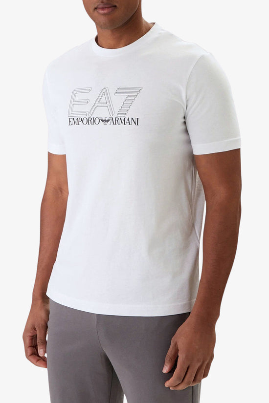  T-Shirt Maniche Corte Big Logo Visibility emporio armani ea7 