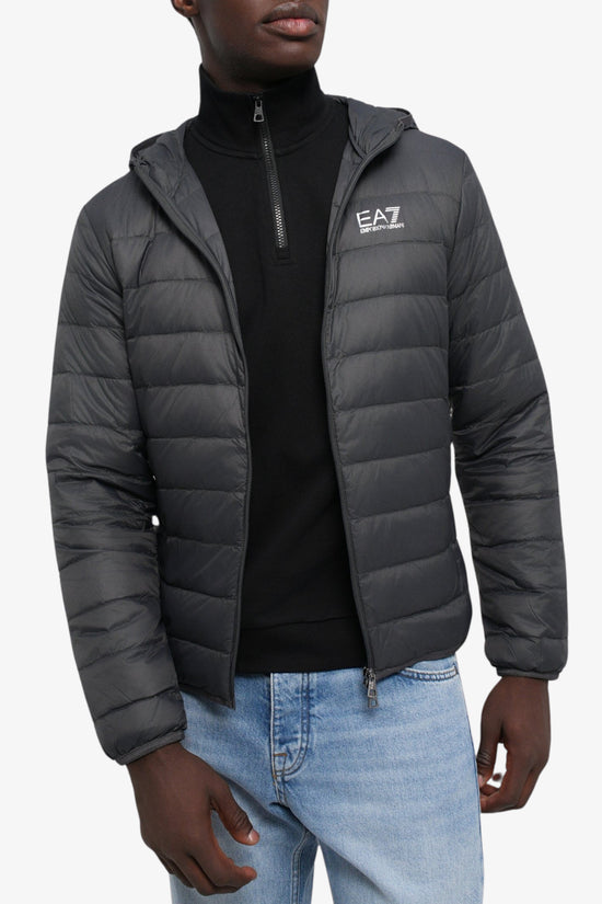  Piumino Full Zip Con Cappuccio Packable Core Identity emporio armani ea7 