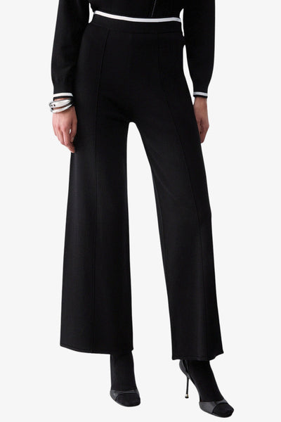 liu jo Pantaloni In Maglia Nero Donna