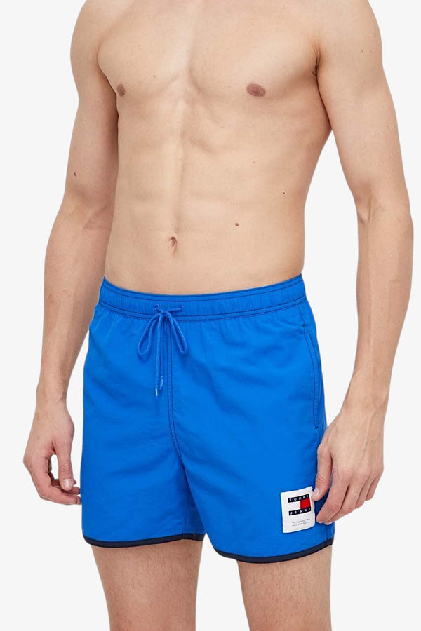 tommy jeans Boxer Mare Logo Bandiera Blu Uomo, foto 1