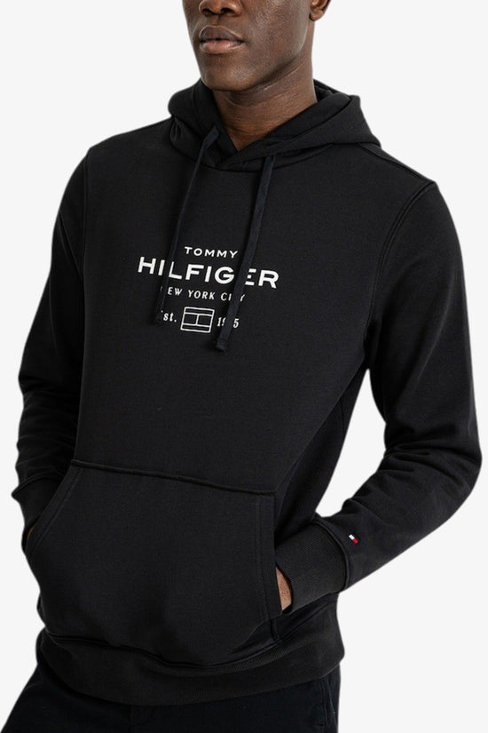  Felpa Con Cappuccio Oval Graphic tommy hilfiger 