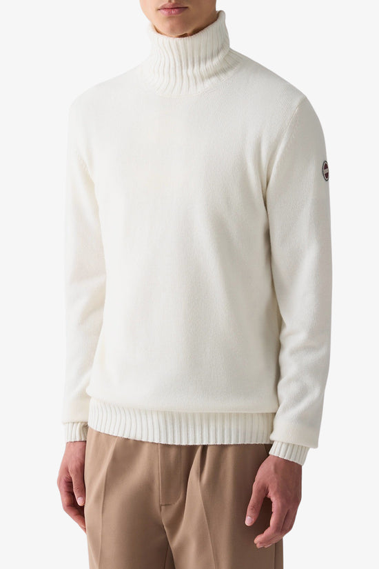  Dolcevita Maglione Patch Logo Gommato colmar 