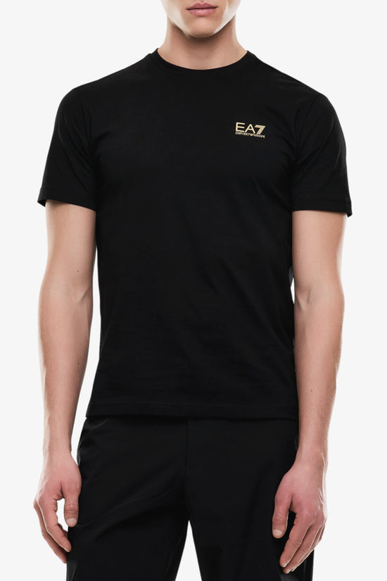  T-Shirt Maniche Corte In Cotone Pima Core Identity emporio armani ea7 