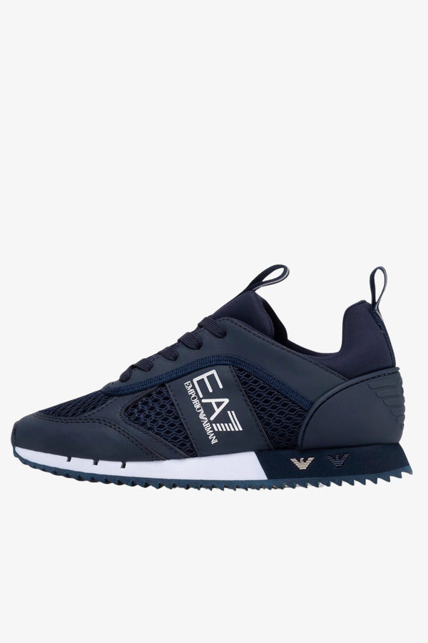 emporio armani ea7 Scarpe Black & White Blu Uomo, foto 1