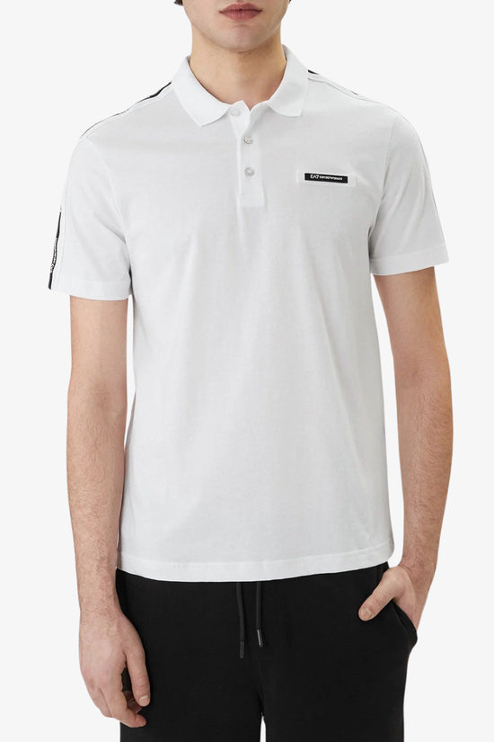  Polo Maniche Corte Bande Logo Series-emporio armani ea7-Bianco-Special_-7m001477 af10375 u0002-1  