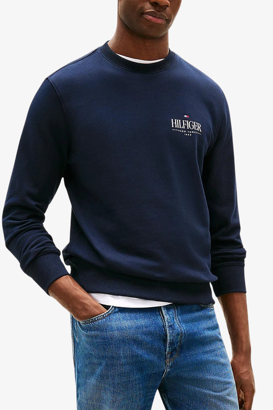  Felpa Girocollo Logo New York tommy hilfiger 