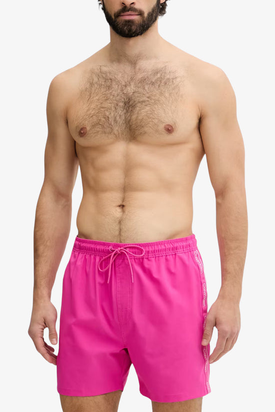  Boxer Mare Core Solid Con Bande Logo-calvin klein swimwear-Rosa-Special_-Lv00n61002 mkt-1  