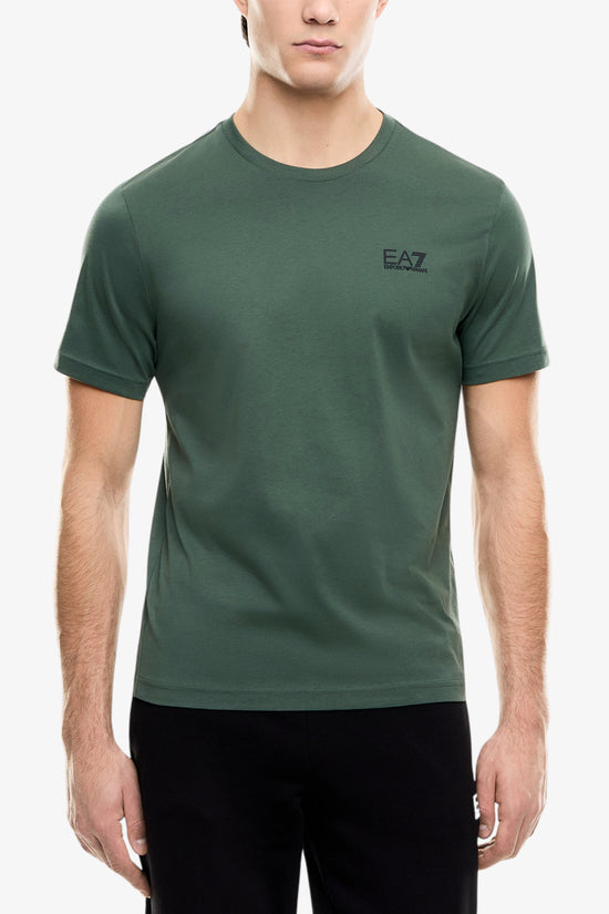  T-Shirt Maniche Corte In Cotone Pima Core Identity emporio armani ea7 