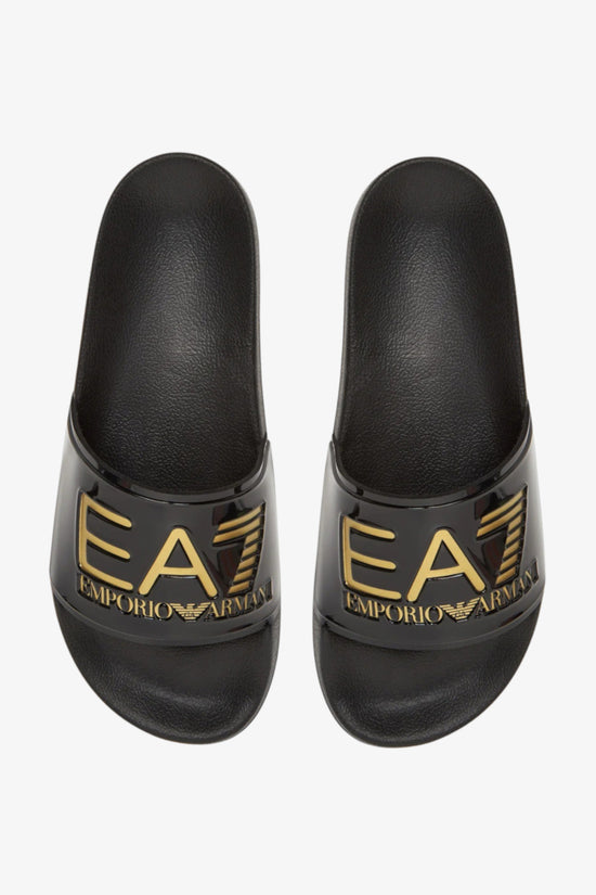  Ciabatte Con Fascia E Big Logo emporio armani ea7 