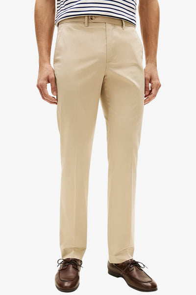 tommy hilfiger Pantaloni Chino New York Label Denton Beige Uomo