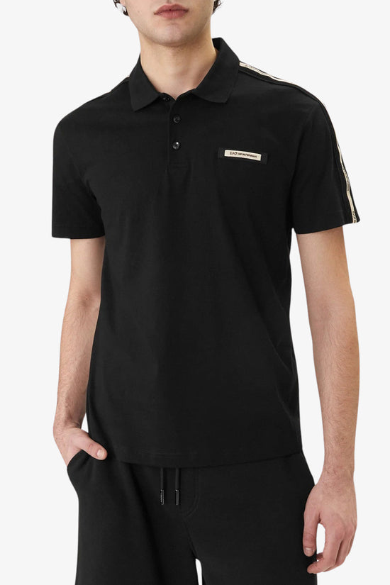  Polo Maniche Corte Bande Logo Series-emporio armani ea7-Nero-Special_-7m001477 af10375 uc001-1  
