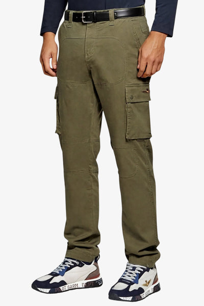 aeronautica militare Pantaloni Cargo Verde Uomo, foto 1