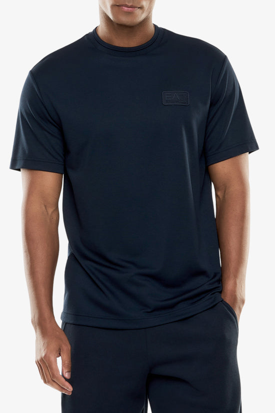  T-Shirt Maniche Corte Lux Identity In Jersey Di Misto Modal emporio armani ea7 
