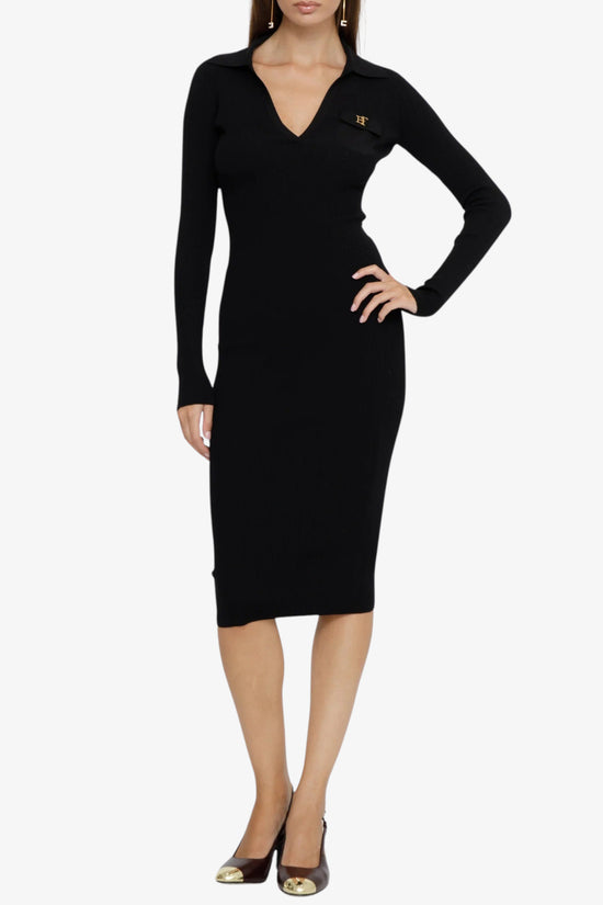  Vestito In Maglia Con Ricami A Jour-elisabetta franchi-Nero-Special_-Am08b66e2 110-1  