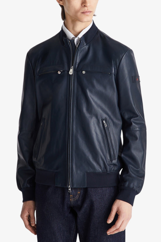  Giacca In Pelle Full Zip Sands Leather PE 07 peuterey 