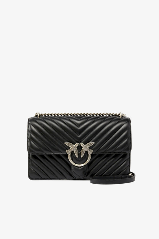  Borsa A Tracolla Media Love Bag One Chevron pinko 