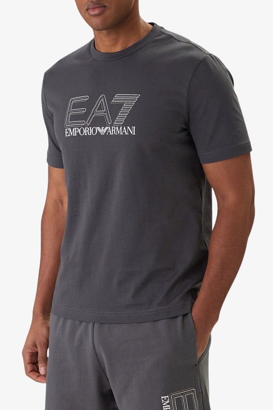  T-Shirt Maniche Corte Big Logo Visibility emporio armani ea7 