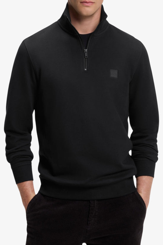  Felpa 1/2 Zip Con Toppa Logo-boss-Nero-Special_-50468926 001-1  