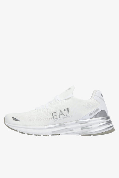 emporio armani ea7 Scarpe Crusher Distance Knit 2.0 Bianco Unisex, foto 1