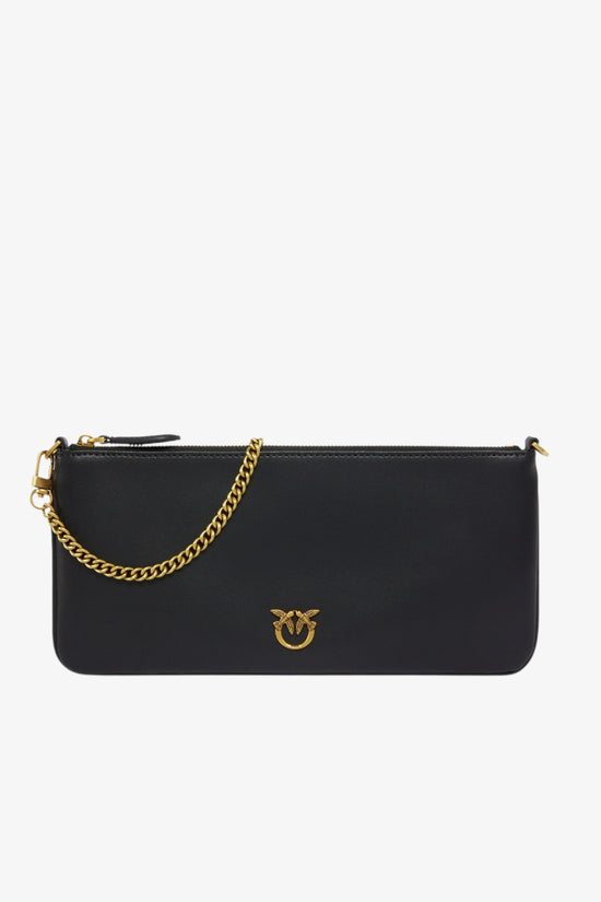  Borsa A Tracolla Horizontal Flat Bag In Pelle pinko 