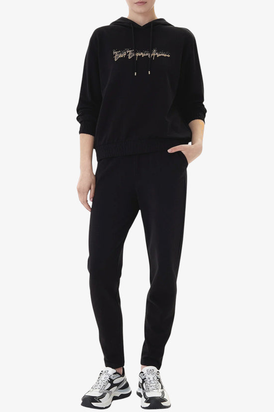  Tuta Con Cappuccio Signature Logo Series Borchiette emporio armani ea7 