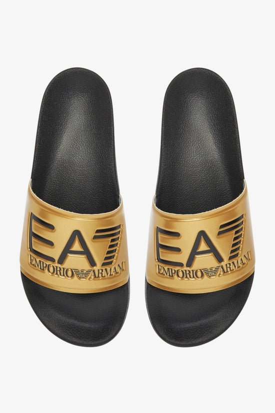  Ciabatte Con Fascia E Big Logo emporio armani ea7 