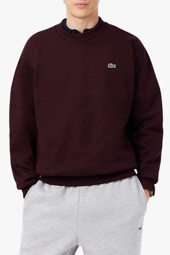  Felpa Girocollo Logo Piccolo Ricamato-lacoste-Nero-Special_-Sh8868 00 031-1  