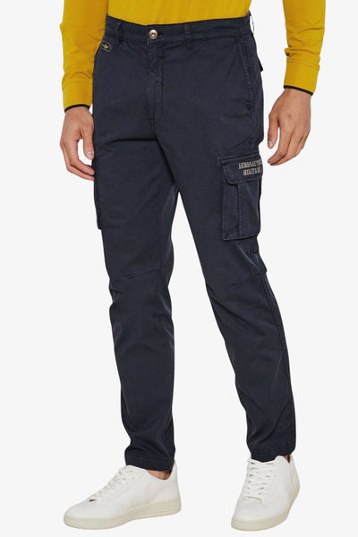 aeronautica militare Pantaloni Cargo Blu Uomo, foto 1