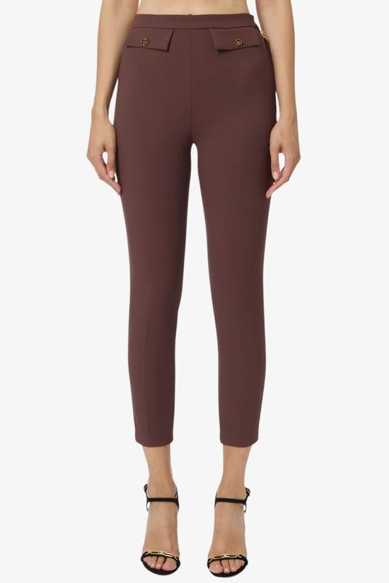  Pantaloni In Doppio Crepe-elisabetta franchi-Marrone-Special_-Pa12056e2 ea3-1  