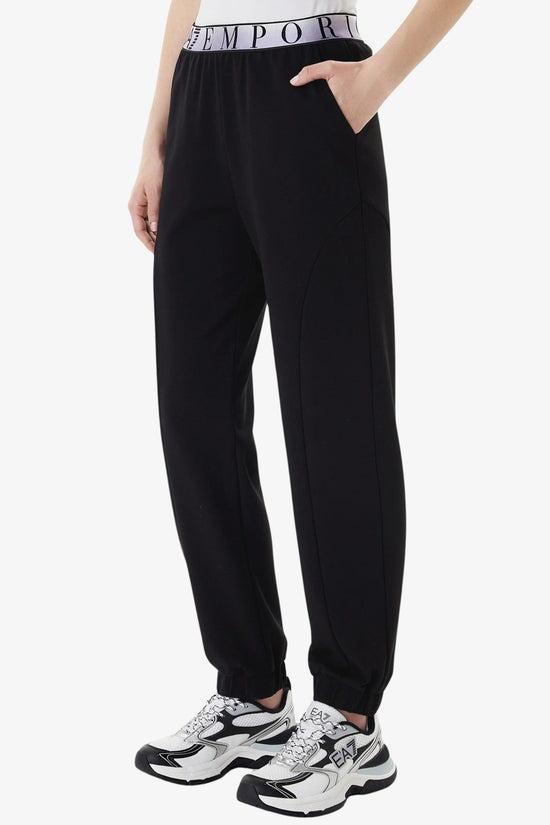  Pantaloni Bande Logo Dynamic Athlete In Tessuto Tecnico Natural VENTUS7-emporio armani ea7-Nero-Special_-7w001154 af12501 uc001-1  