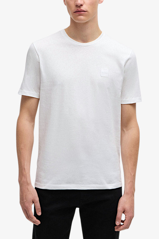  T-Shirt Maniche Corte Con Toppa Logo Tales boss 