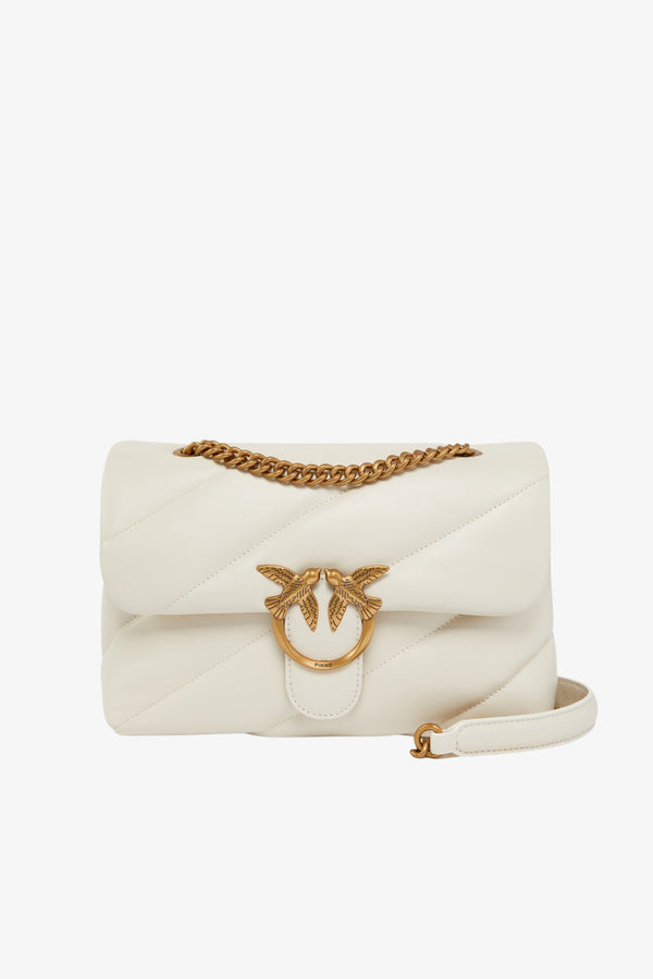 pinko Borsa A Tracolla Classic Love Bag Puff Maxi Quilt Bianco Donna, foto 1
