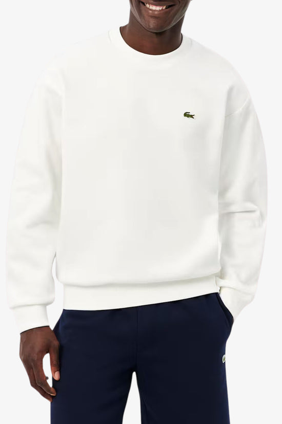  Felpa Girocollo Logo Piccolo Ricamato-lacoste-Bianco-Special_-Sh8868 00 70v-1  