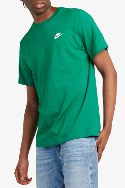 nike sportswear T-Shirt Maniche Corte Sportswear Club Verde Uomo