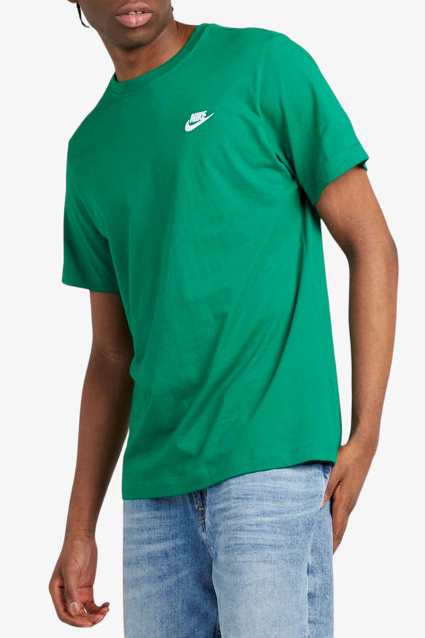 nike sportswear T-Shirt Maniche Corte Sportswear Club Verde Uomo, foto 1