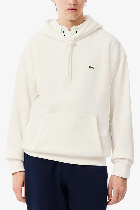  Felpa Con Cappuccio Logo Piccolo Ricamato lacoste 