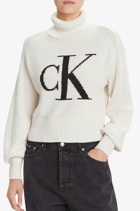  Dolcevita Maglione Big Logo CK calvin klein jeans 