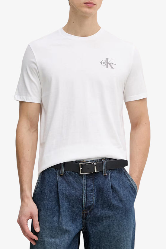  T-Shirt Maniche Corte Logo Monogramma-calvin klein jeans-Bianco-Special_-Lv04rf278g yaf-1  