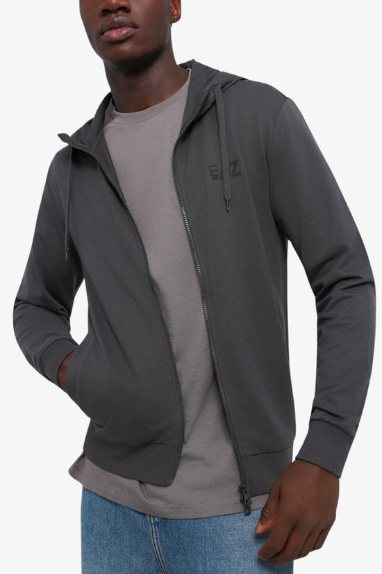  Felpa Full Zip Con Cappuccio Core Identity emporio armani ea7 