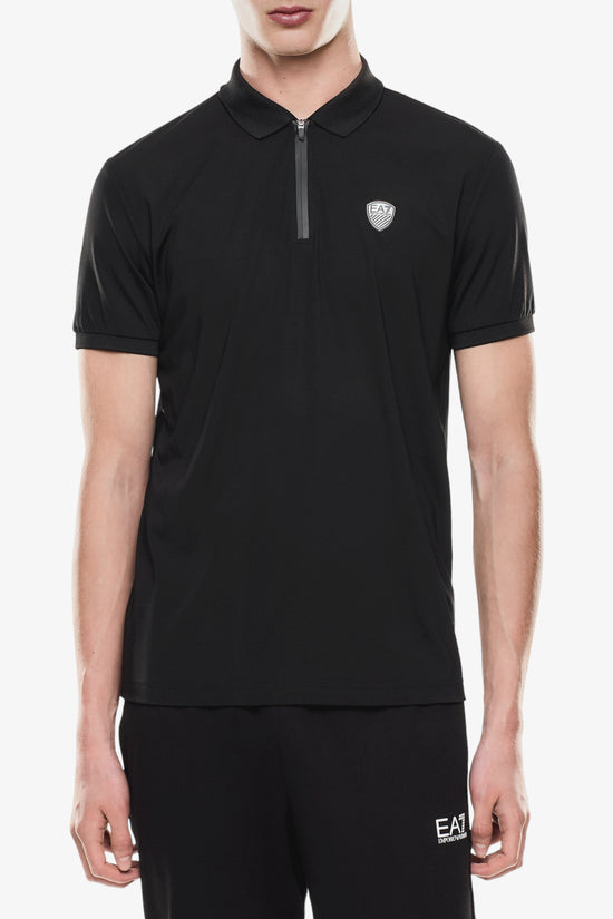 Polo Maniche Corte Con Zip Premium Shield-emporio armani ea7-Nero-Special_-8npf13 pjrgz 1200-1  