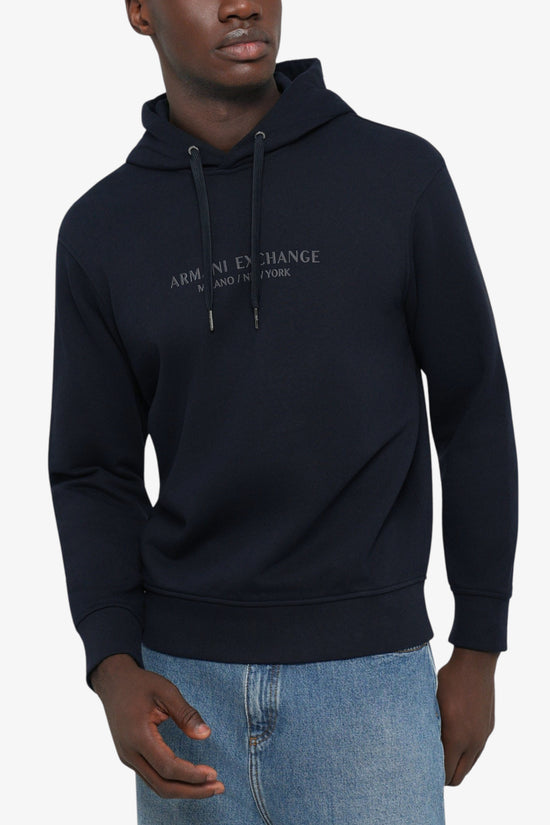  Felpa Con Cappuccio Big Logo Gommato-armani exchange-Blu-Special_-Xm001294 af20934 ub101-1  