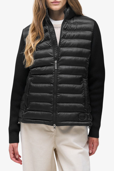 colmar Piumino Full Zip Maniche In Maglia Nero Donna, foto 1
