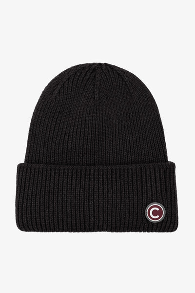 colmar Berretto Effetto Ciniglia Con Risvolto Nero Unisex