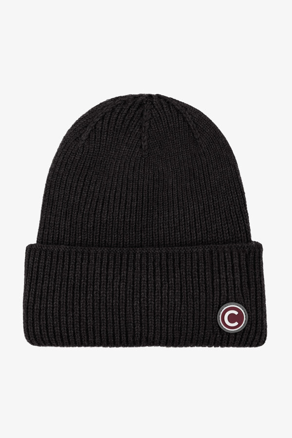 colmar Berretto Effetto Ciniglia Con Risvolto Nero Unisex, foto 1